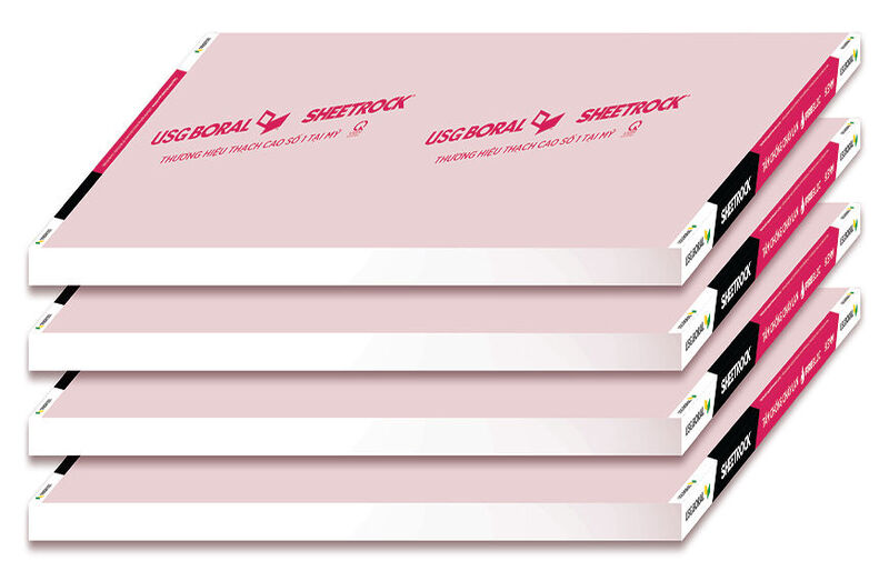 Thạch cao Sheetrock chống Cháy 9.5mm